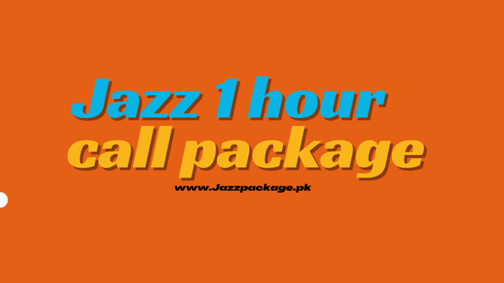 Jazz 1 Hour Call Package Jazz Packages