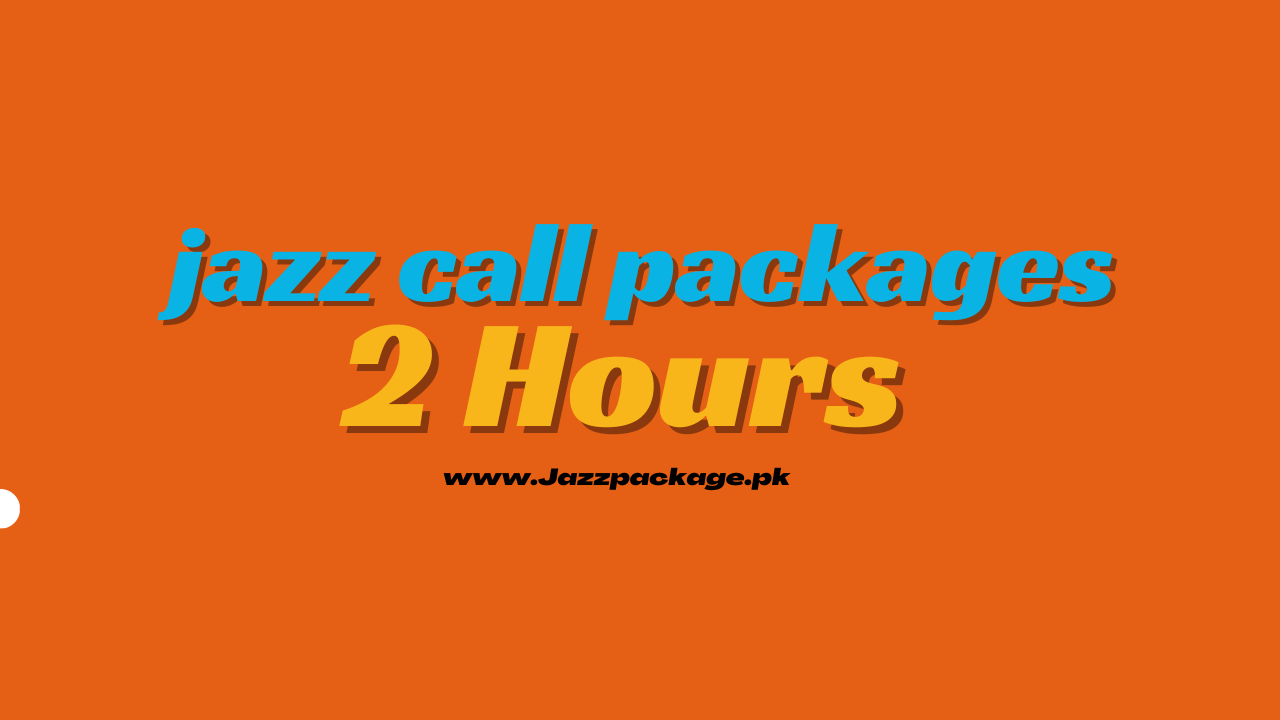 jazz call packages 2 hours