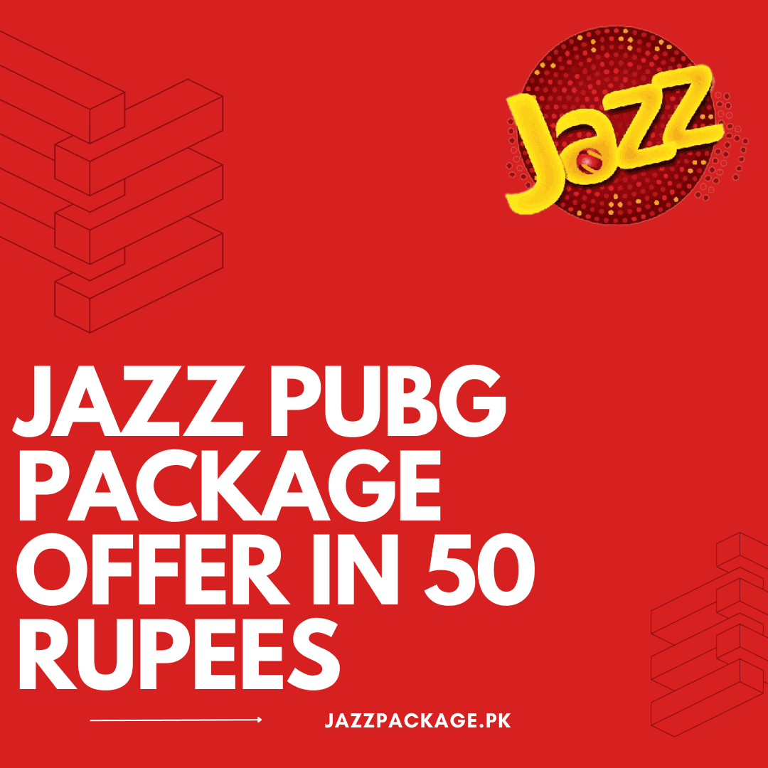 Jazz-PUBG-Package-Offer-In-50 Rupees